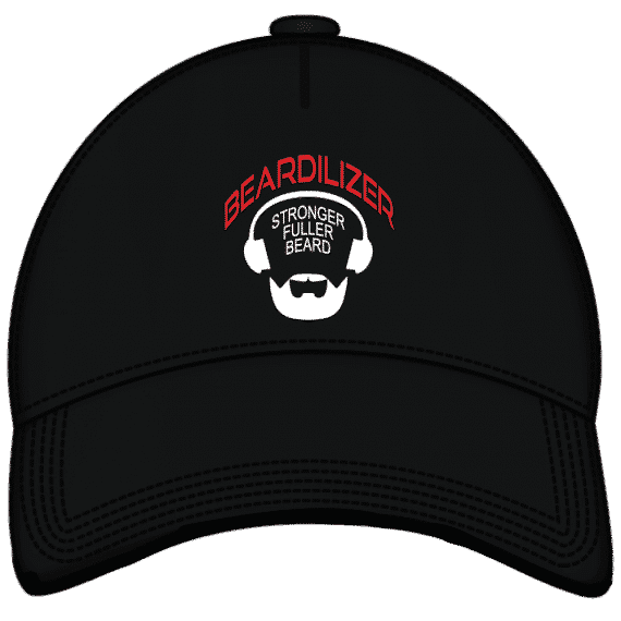 Beardilizer embroidered black cap