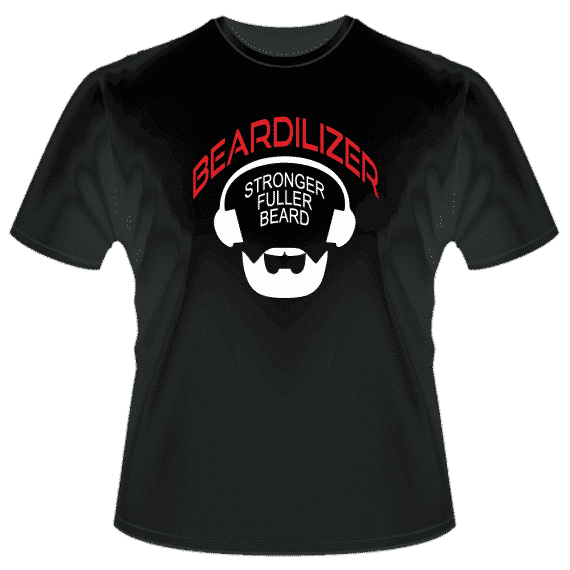 men's Beardilizer logo T-shirt