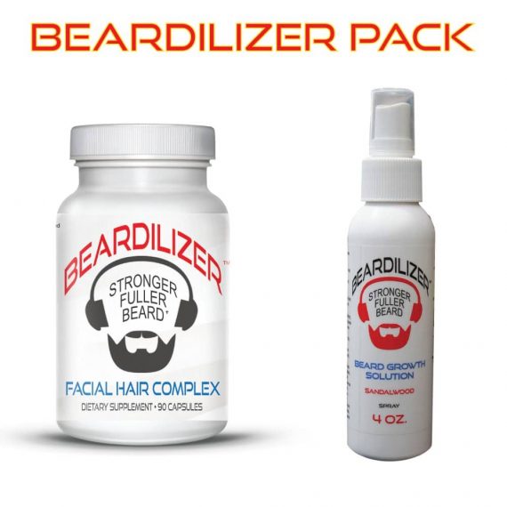 Beard Supplement and Beard Spray Value Pack