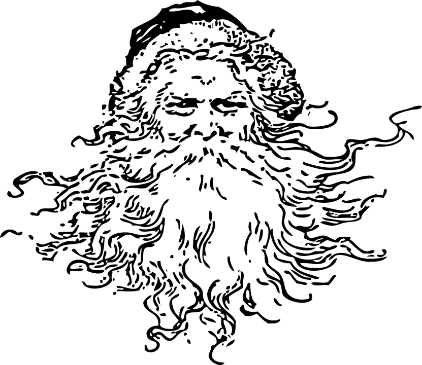 santa beard